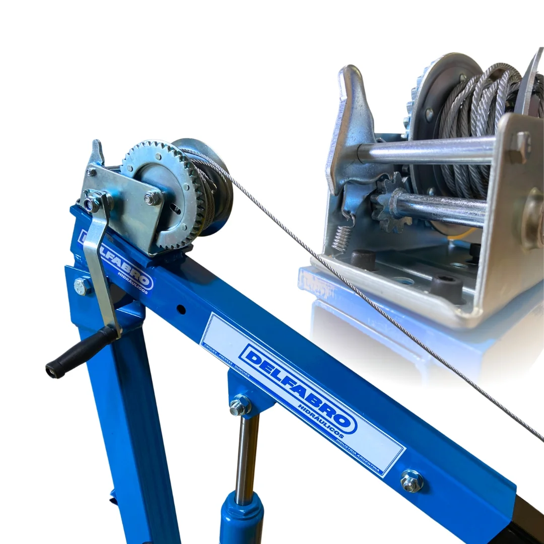 Guinche Pluma Giratorio Manual Grua 450kg P/camioneta - Imagen 3