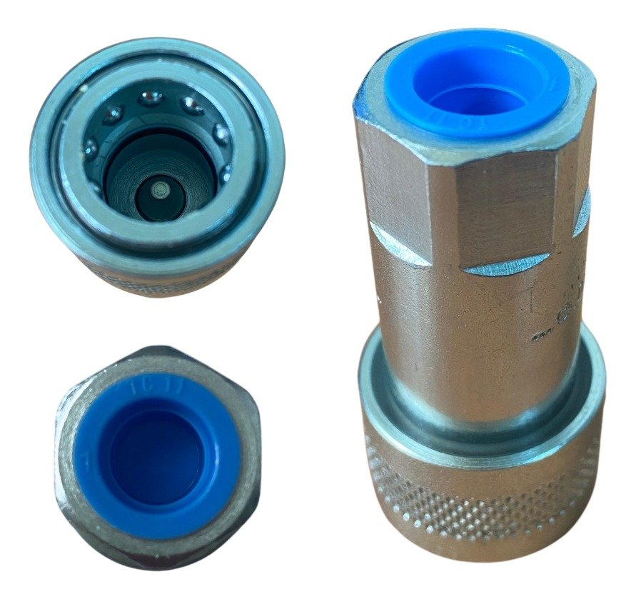 Acople Rápido Hidráulico Hembra Bch 1/4 Npt Delfabro S.r.l. - Imagen 2