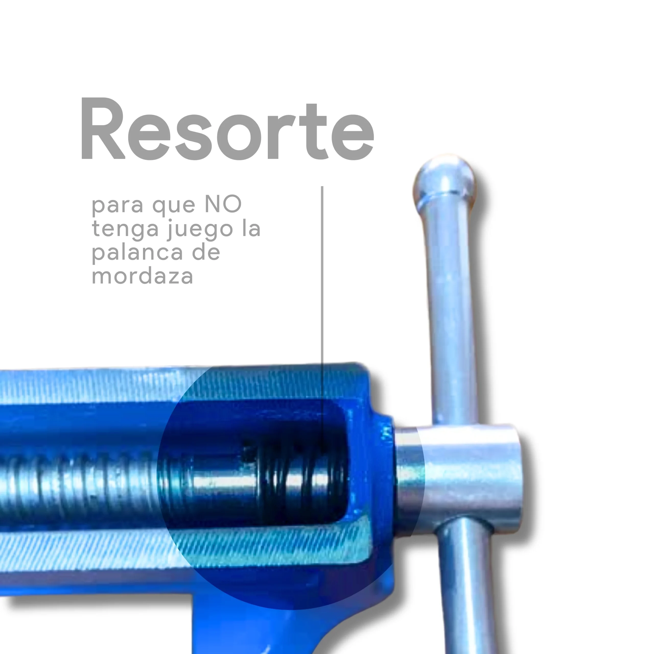 Morsa De Banco Con Yunque Profesional 8" - Imagen 3